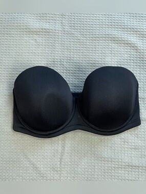 Wacoal Red Carpet Strapless Underwire Bra 36G Black